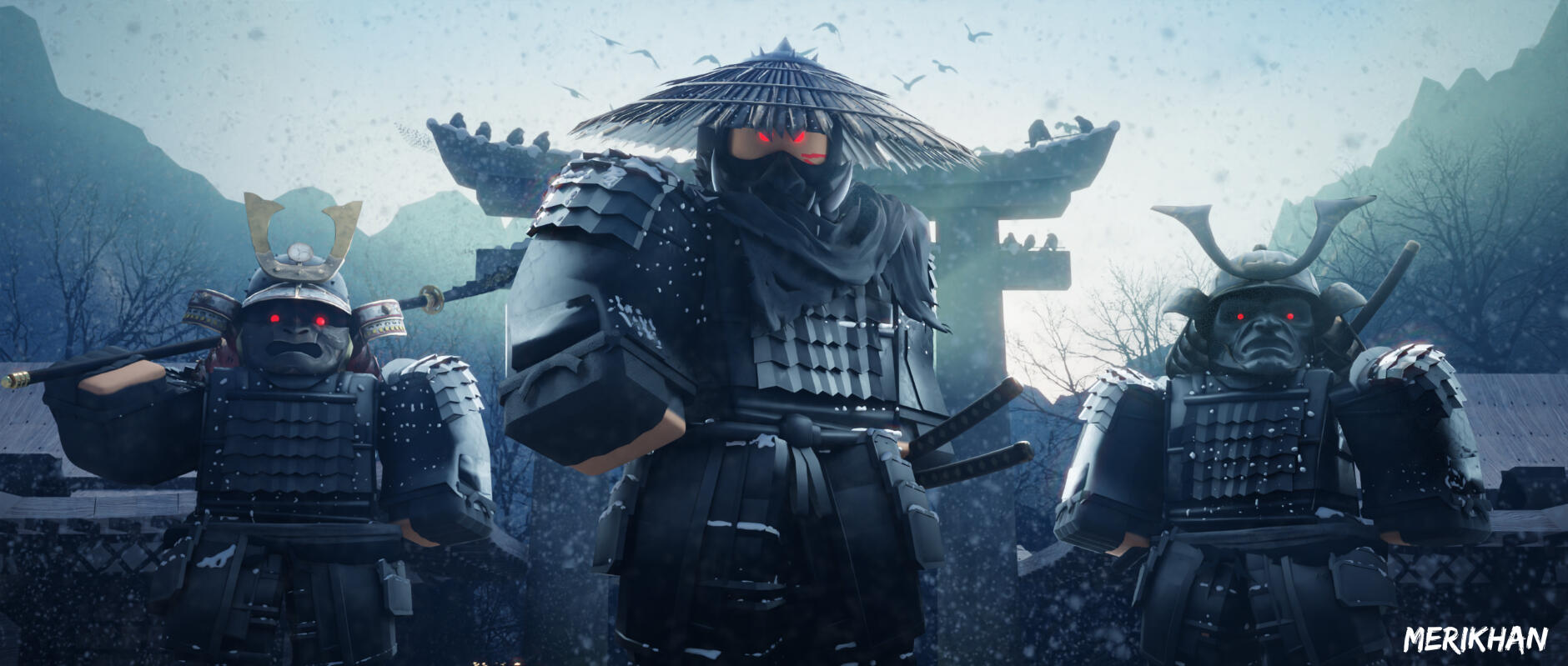 Samurai GFX inspired by Sucker Punch scene